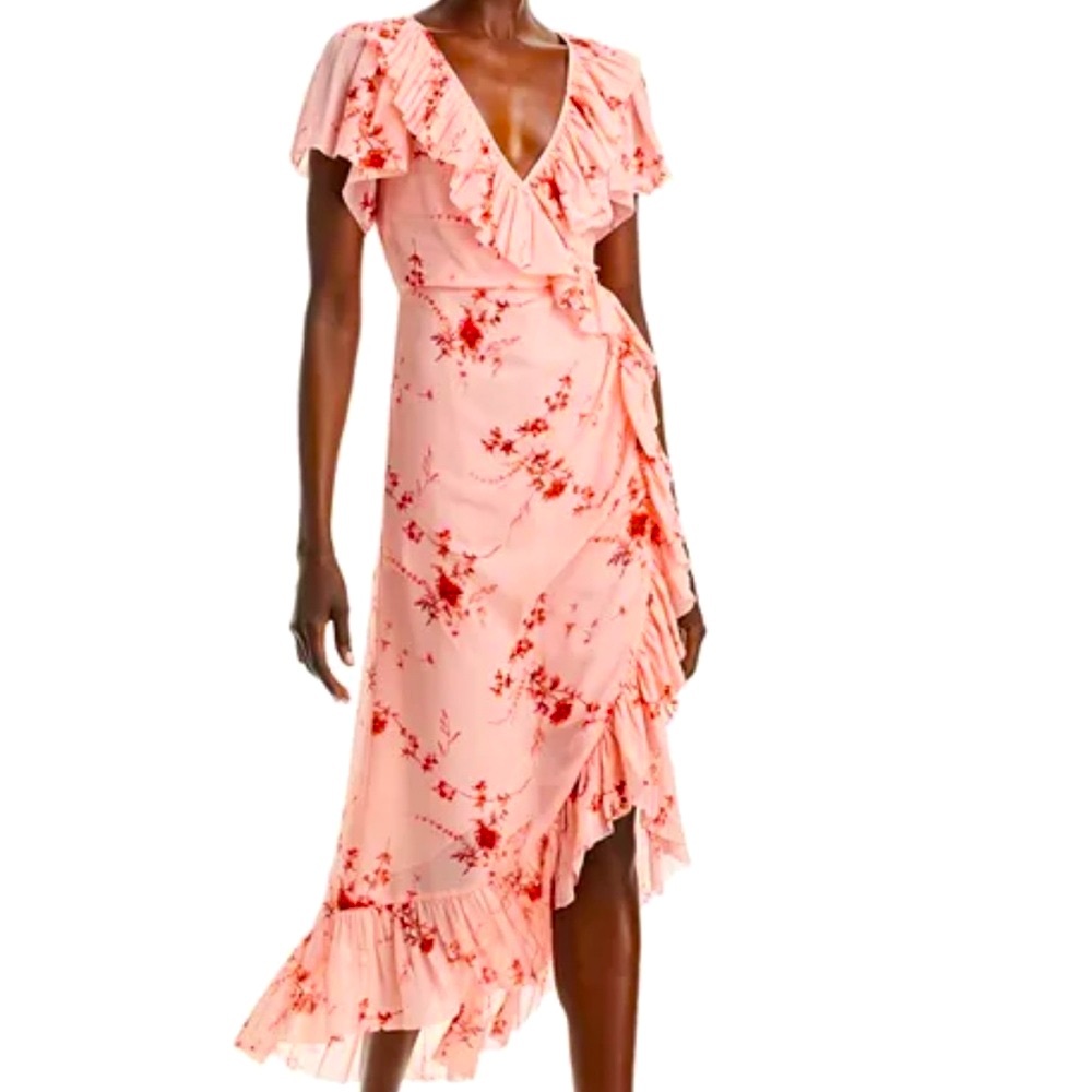 NWOT Cinq à Sept Fleur Sheilla Midi Dress